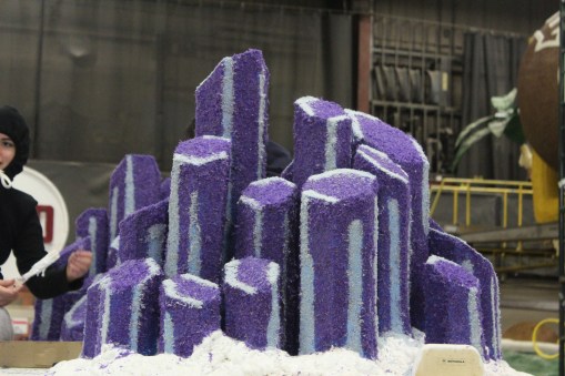 Ice crystals already complete