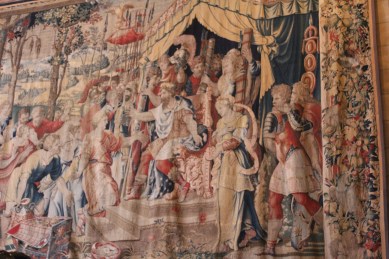 Medieval tapestries everywhere