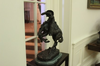 He was fond of western art