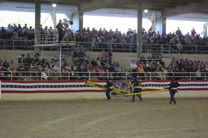 And the helpers cleared it very quick