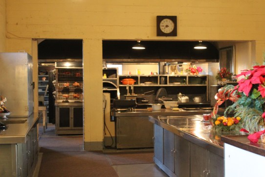 Part of the kitchen