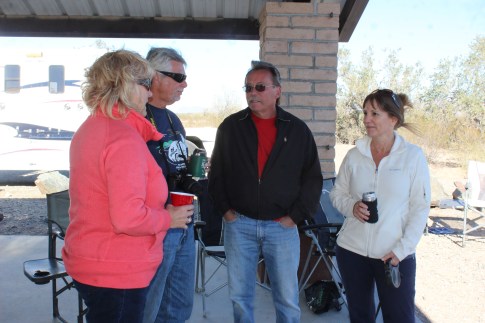 Dianne and Steve are on the left