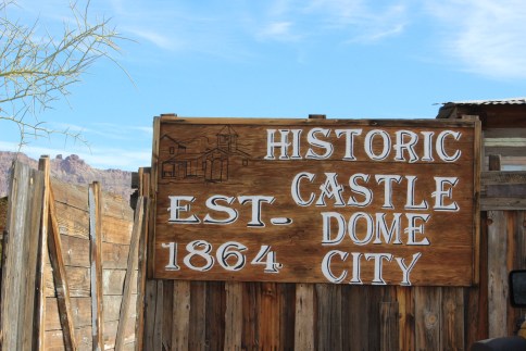 After a 9 mile trek down the dirt road we arrived at the site