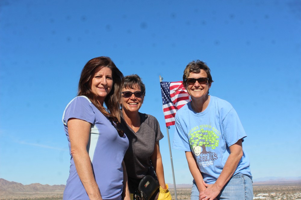 And we made it to the top!