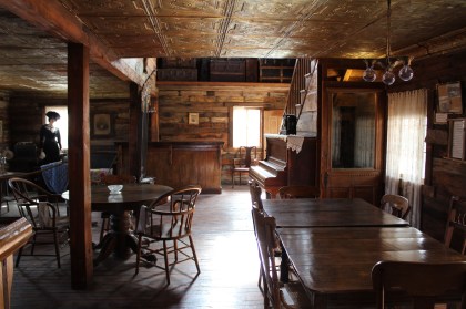 Really beautiful inside and the upside was being used as a private residence. the owner perhaps?