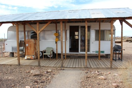 The trailer the last owner lived in