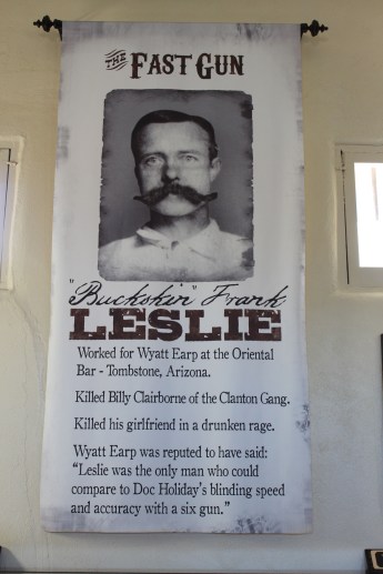 One of the famous gunmen who was incarcerated here