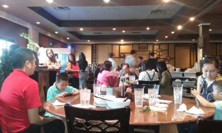 They had tons of 8 top tables and really knew how to turn them