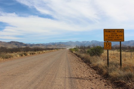 This was the road we went down to see the gravsite