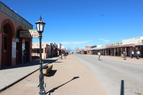 The main street