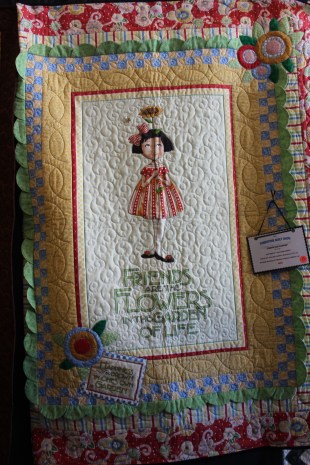 I enjoyed a quilt show they were having in town