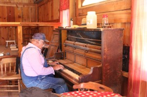 One of my favorite parts of the tour was when Jay played this old piano