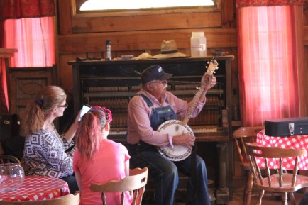 And then the banjo which was awesome 
