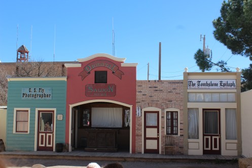 The stage for the reenactment
