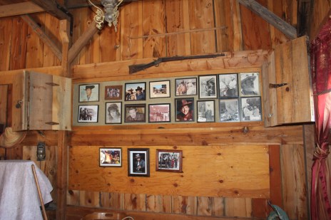 Here are pictures of people either he or his dad have worked with. His Dad worked quite a bit for John Wayne and Jay got to meet him as a kid. What was believable about the stories was that they weren't to over the top.