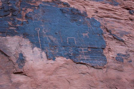 The remaining petroglyphs were very cool and Lee was wonderful at spotting them