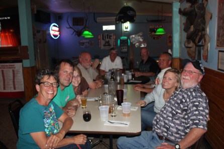 The gang at Silly Al's