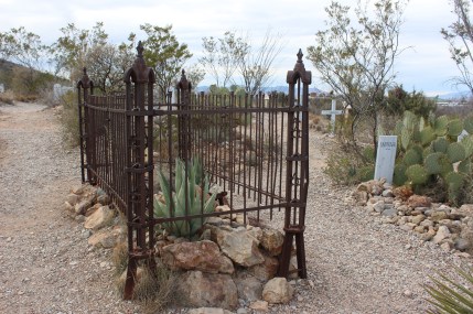 A few of the graves were more ornate than others