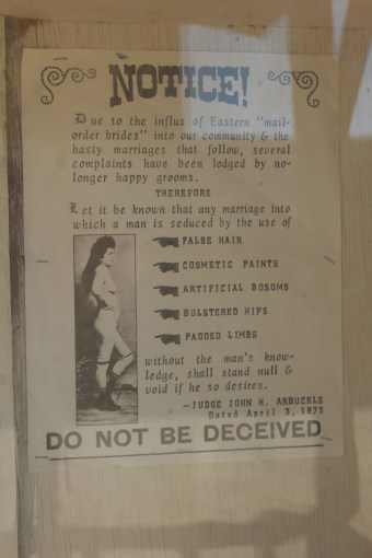 I find flyer recreations like this fascinating as it says something about the times and the people