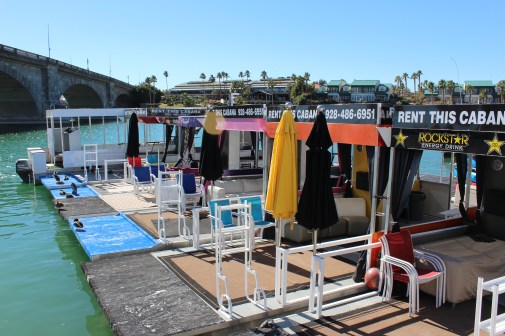 In the warmer months this looks like a party place