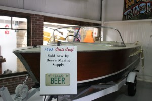 A Chris Craft Boat 