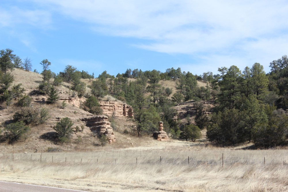 The views were stunning