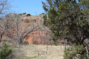 The spot where we ate lunch