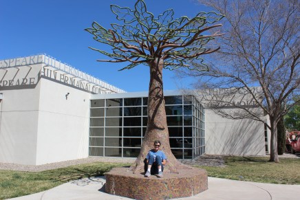 Wonderful bench/tree sculpture