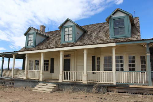 This house was several movies. I love how they painted it a different color and stopped where the shot ended