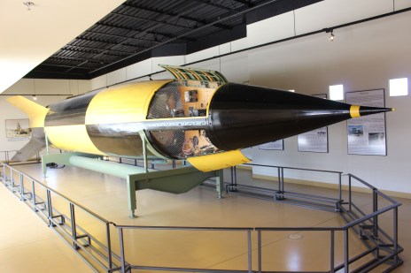 This V-2 Missile was the first of it's kind used by Nazi Germany to bomb London. They were huge