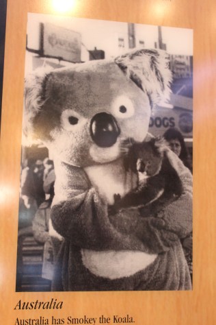 Didn't know this but many other countries picked up the Smokey idea and have their own programs. Australia uses the Koala