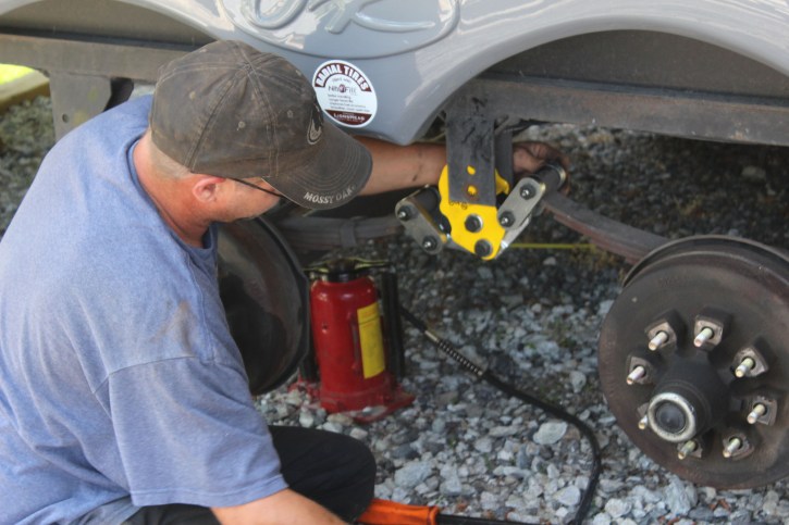 The new one...much more heavy duty