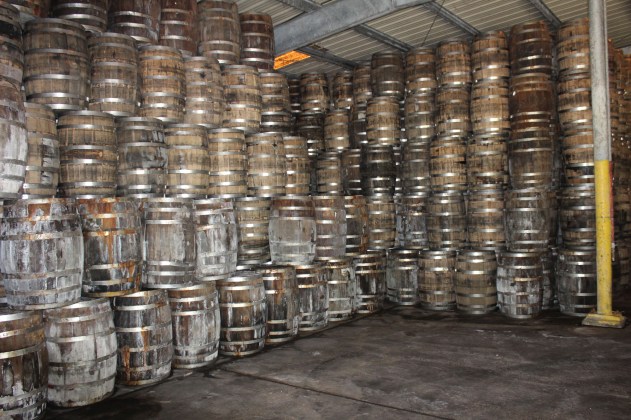 There were so many of them and each batch is tasted and approved by a member of the McIhenny family