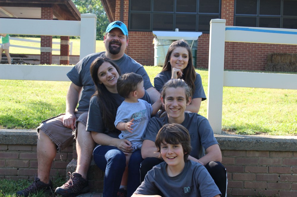 From back: Josh, Bailey, Wendy, Abram, Bryce, and Alec