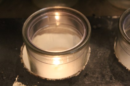 I lit a candle for our grandmothers and Bridget's Mom