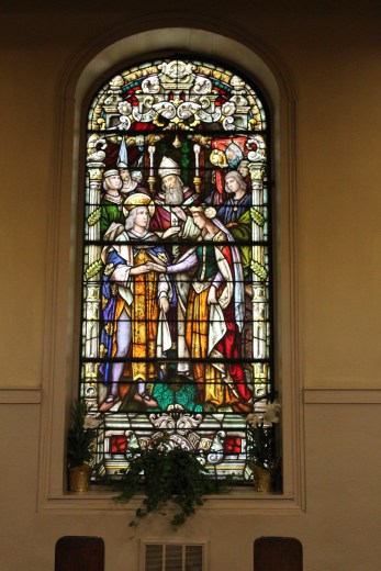 The stained glass was some of the best I have ever seen 