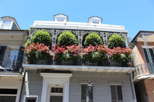 Some of the hanging gardens were beautiful