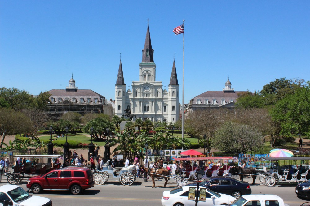 St. Louis Cathedral and the square