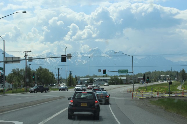 The first stop light we saw on our route came two hours into the trip