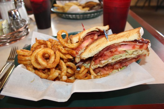 My $11 BLT was a triple decker and really very good