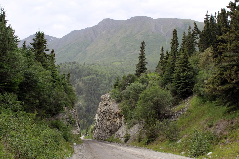 To go down to the water you need to get your RV through this 