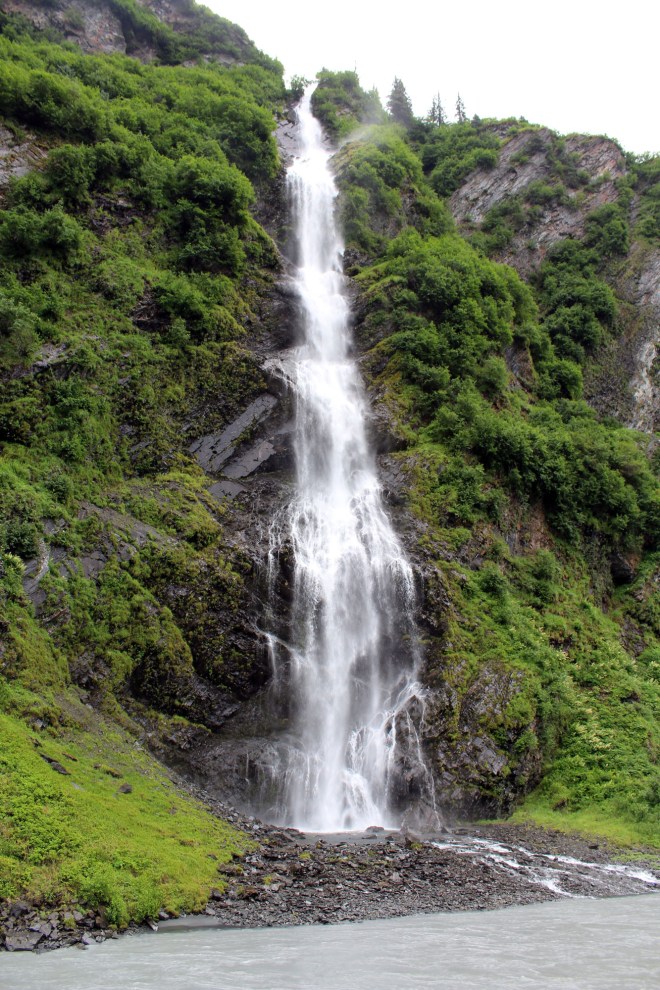 Bridal Veil stood over 300 feet tall