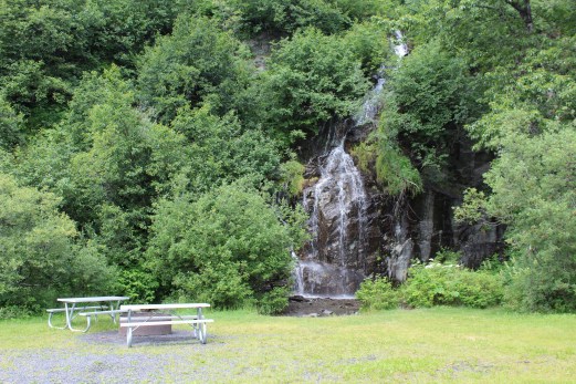 One of the group camping sites was really cool