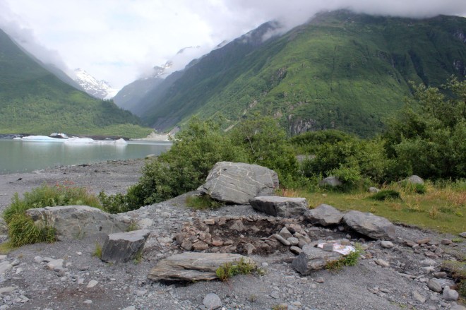 They even had a huge firepit. This spot was awesome