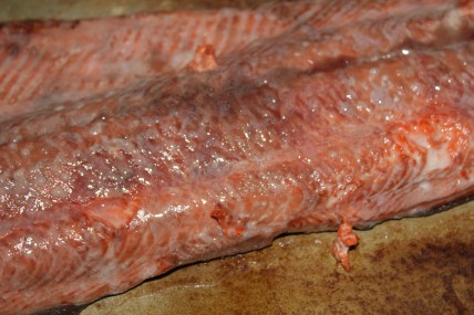 Salmon cooked Bob's way