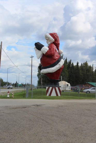 Giant Santa Statue