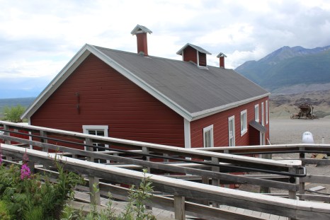 Although all workers were single men the management team was allowed to have families there and