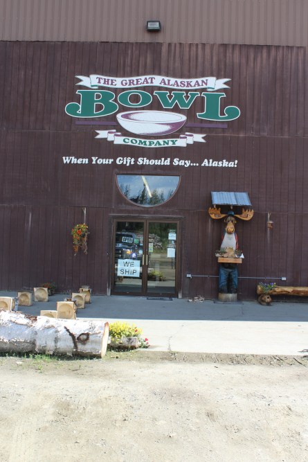 The woodshop from the outisde