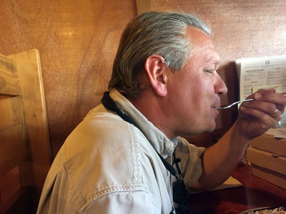 Lee's expression says it all