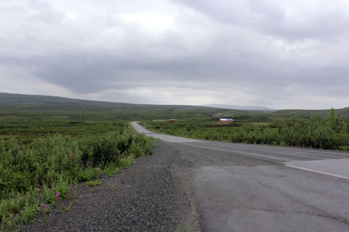 Where the road ends, In places it was graded and actually quite pleasant but those sections never lasted for long